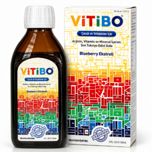 Vitibo Arjinin Vitamin ve Mineral İçeren Çocuk Şurubu 150 ml