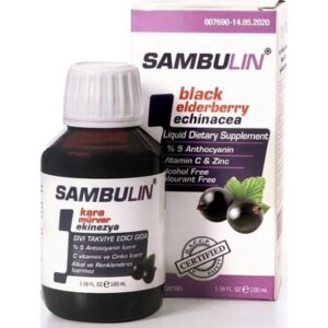 Sambulin Kara Mürver ve Ekinezya Içeren Şurup 100 ml